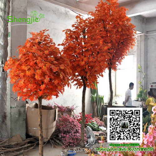 SJFS-03 indoor ornamental plants home decoration maple bonsai China wholesale artificial bonsai tree